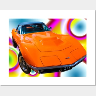 1969 Chevrolet Corvette Stingray. Posters and Art